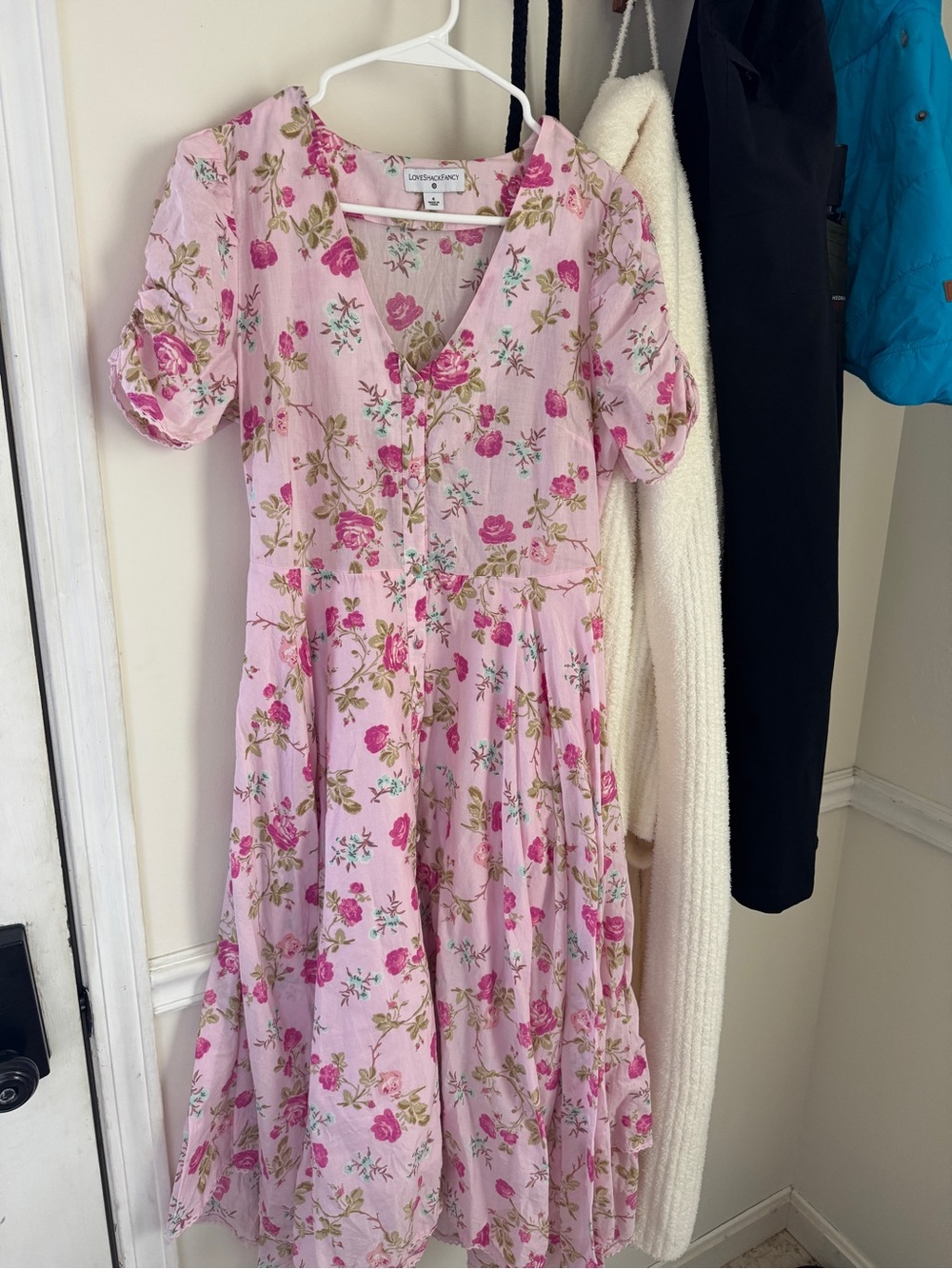 LoveShackFancy Floral Dress